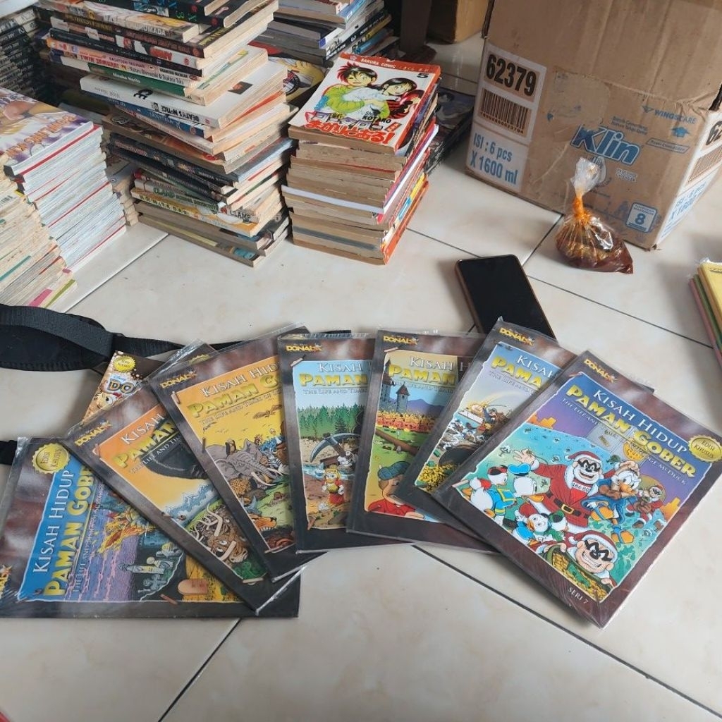 Kisah Hidup Paman Gober Full set tamat 1-7 original edisi khusus