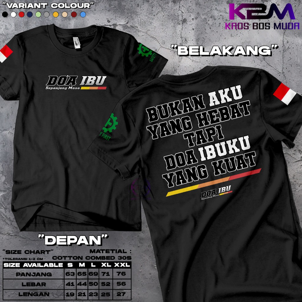 KAOS MOTIF Doa Ibu Sepanjang Masa - KAOS KOMUNITAS BUS INDONESIA - KAOS KEREN - KAOS DRIVER - KAOS P