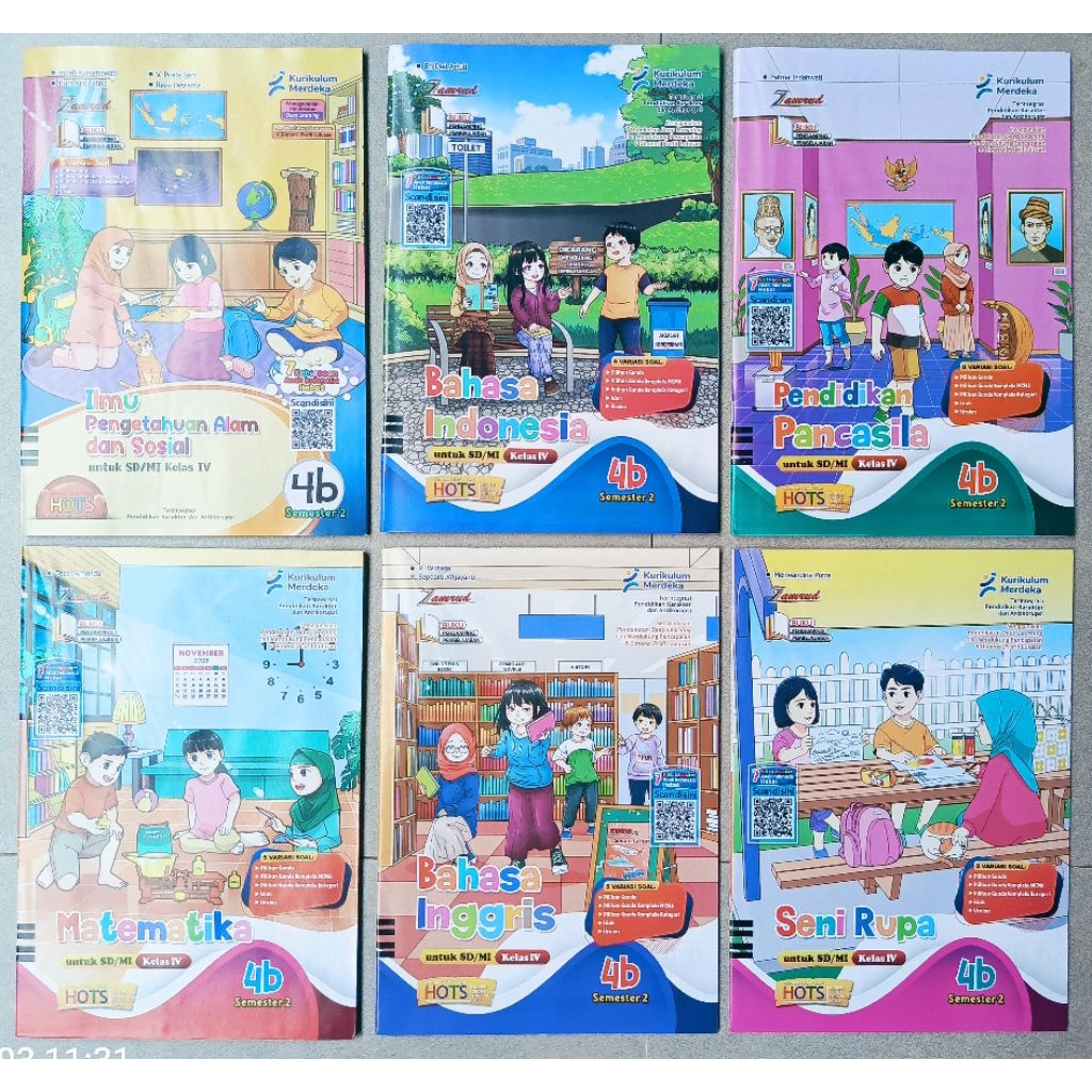 LKS Zamrud SD Kelas 4. Kurikulum Merdeka. Putra nugraha. Terbaru