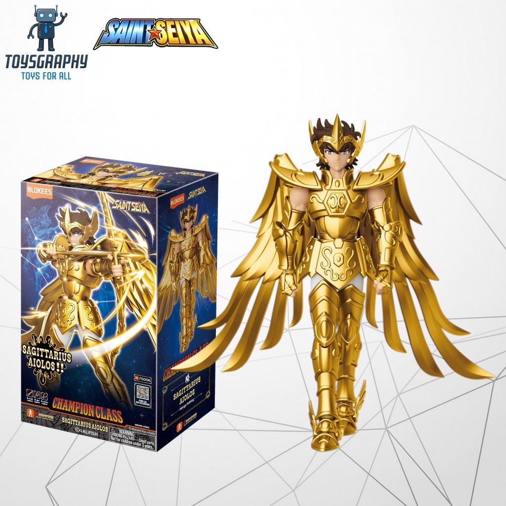 Blokees Saint Seiya Champion Class SAGITARIUS AIOLOS Action Figure Model Kit