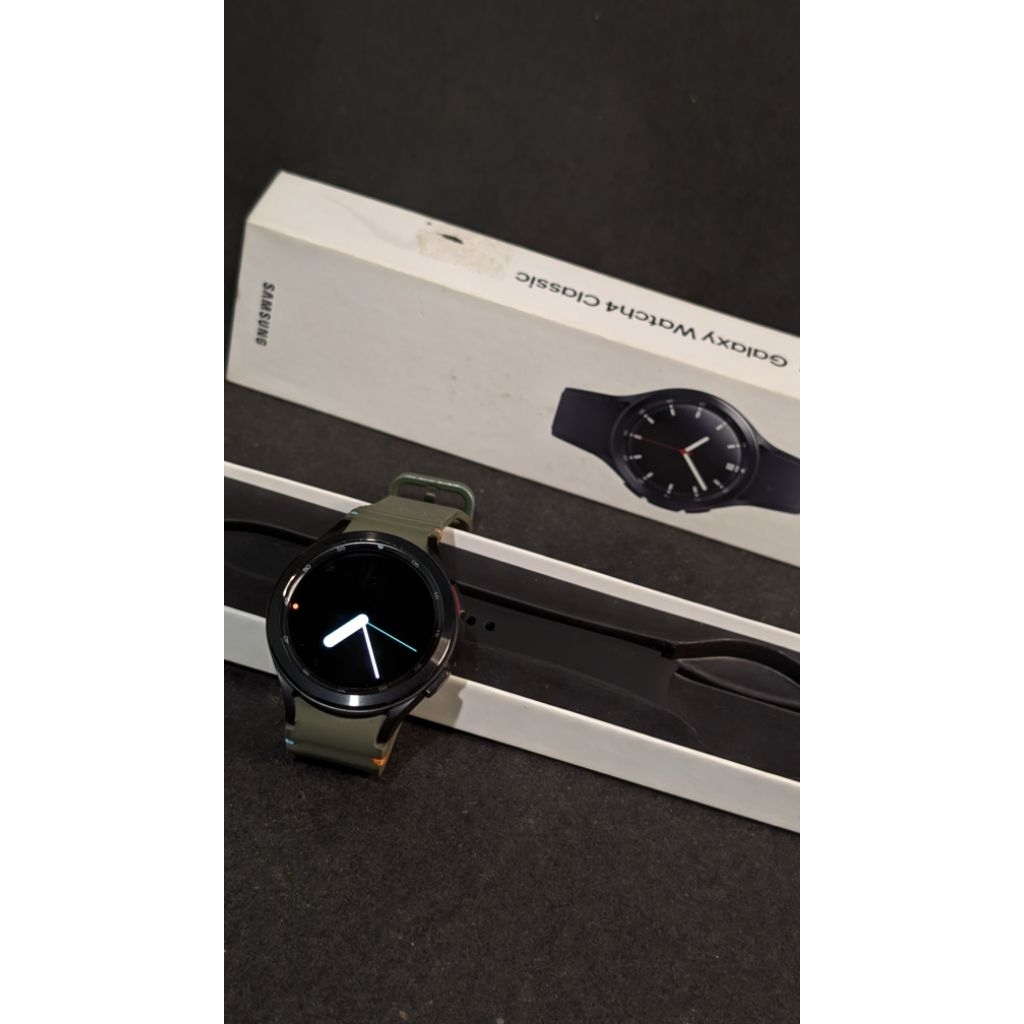 SAMSUNG GALAXY WATCH 4 CLASSIC FULLSET ORIGINAL SECOND