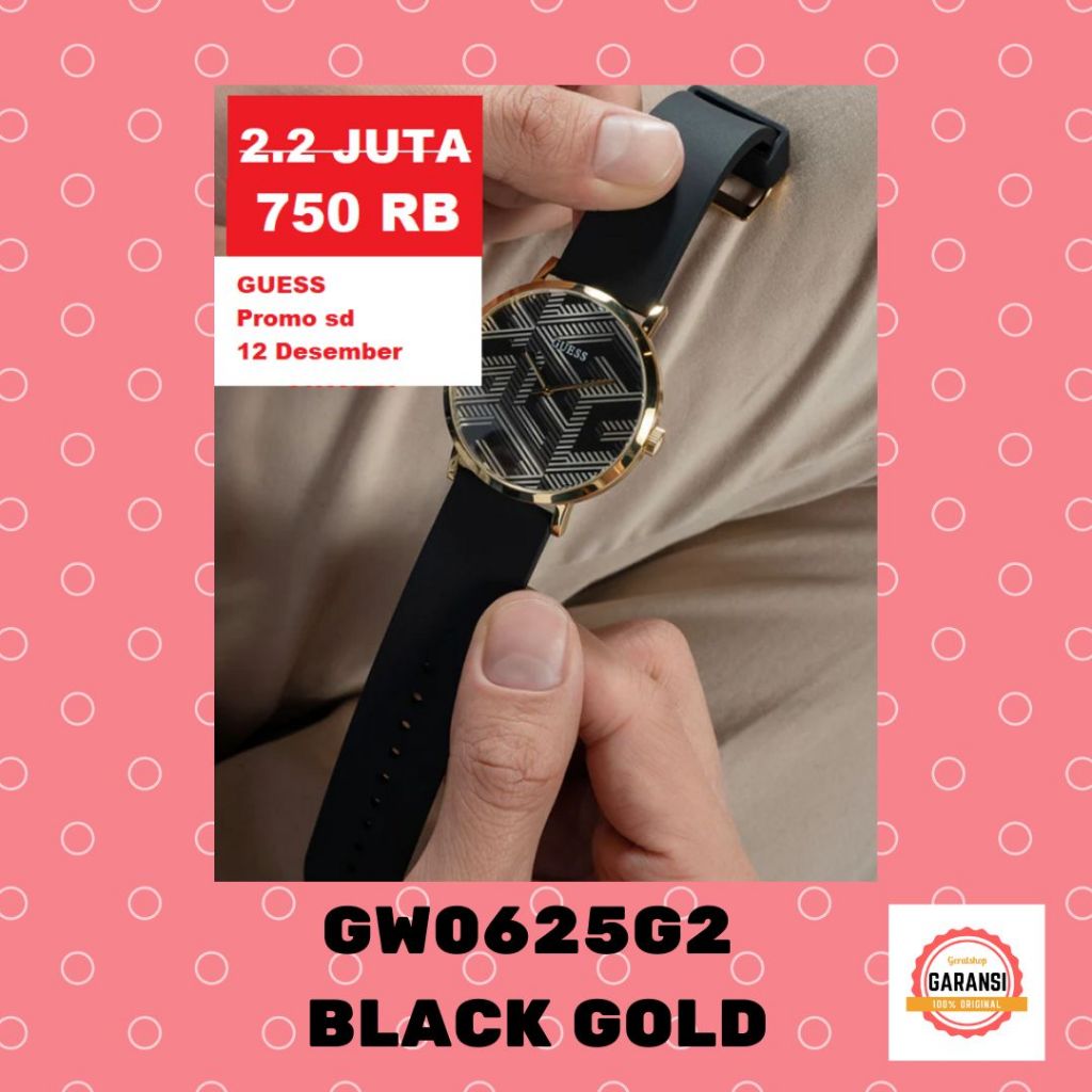 Jam tangan Guess pria seri GW0625G2 100% ORIGINAL STORE