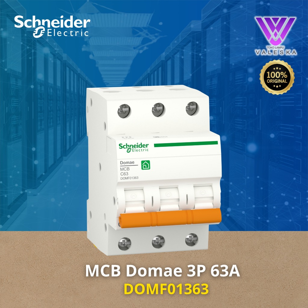 Schneider MCB Domae 3P 63A 3 Phase 63 Ampere