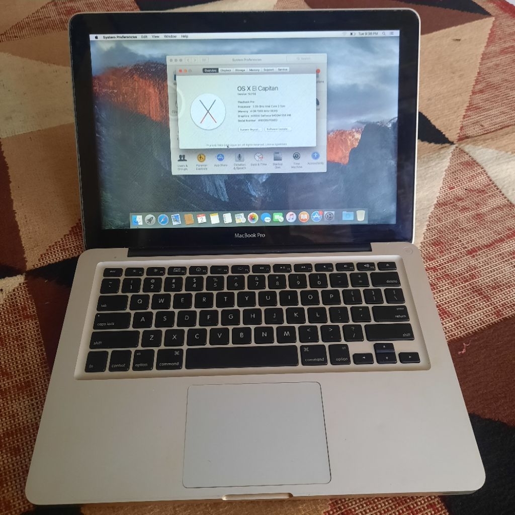 MACBOOK PRO 2009 EL CAPITAN