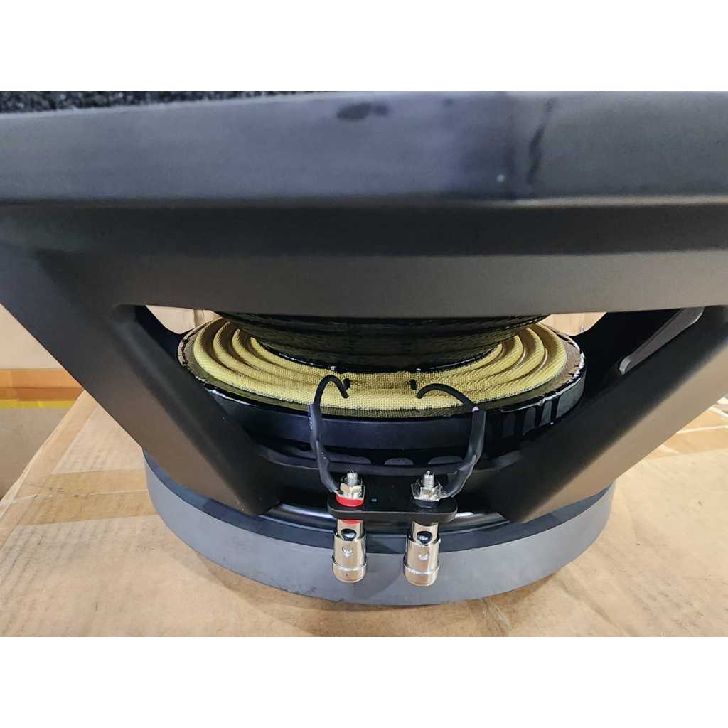 (DAUN CARBON) Speaker Subwofer component PD1880 H II / PD 1880 H II – 18inch VC 5 inch rangka Hitam