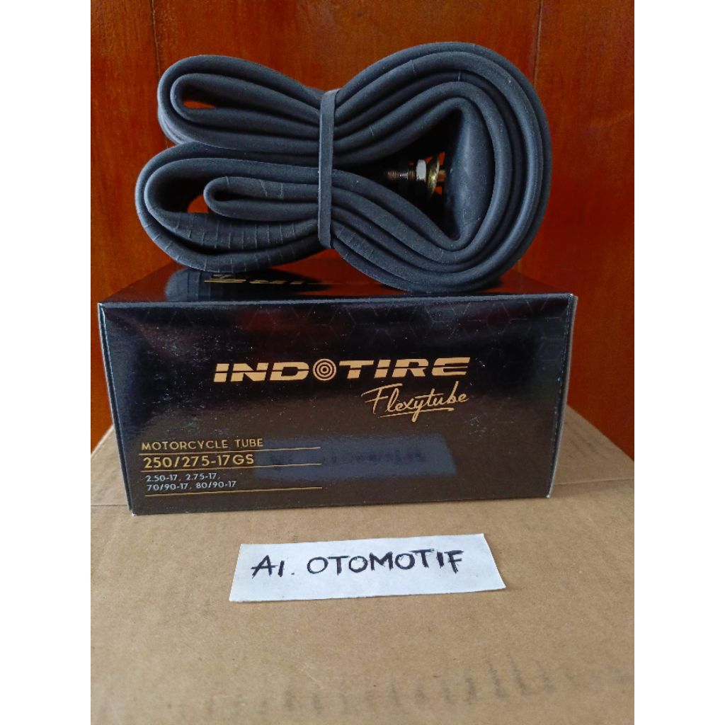 BAN DALAM INDOTIRE HITAM 250/275 RING 17 ORIGINAL (TERBARU) ALL MOTOR BEBEK RING 17