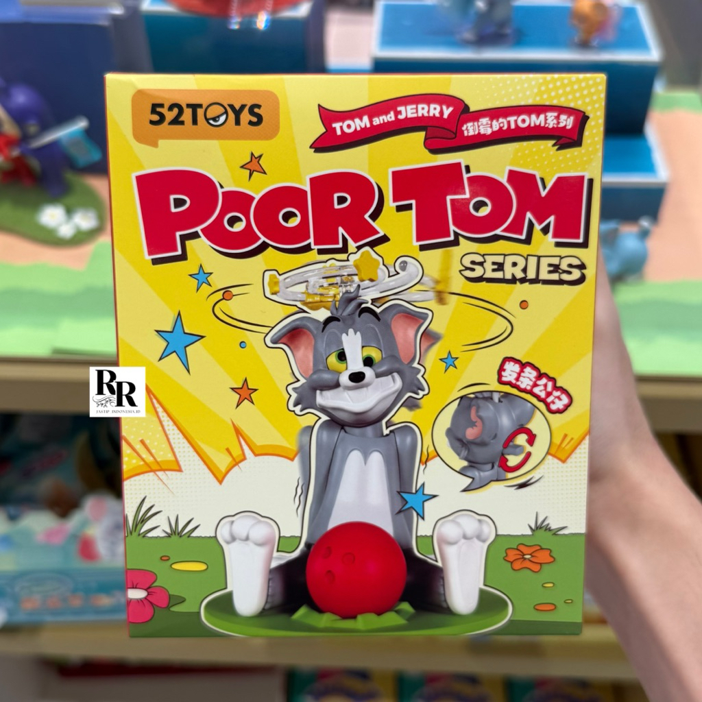 Miniso x Tom and Jerry - Blind Box / Pajangan / Tom and Jerry Poor Tom Figure Series