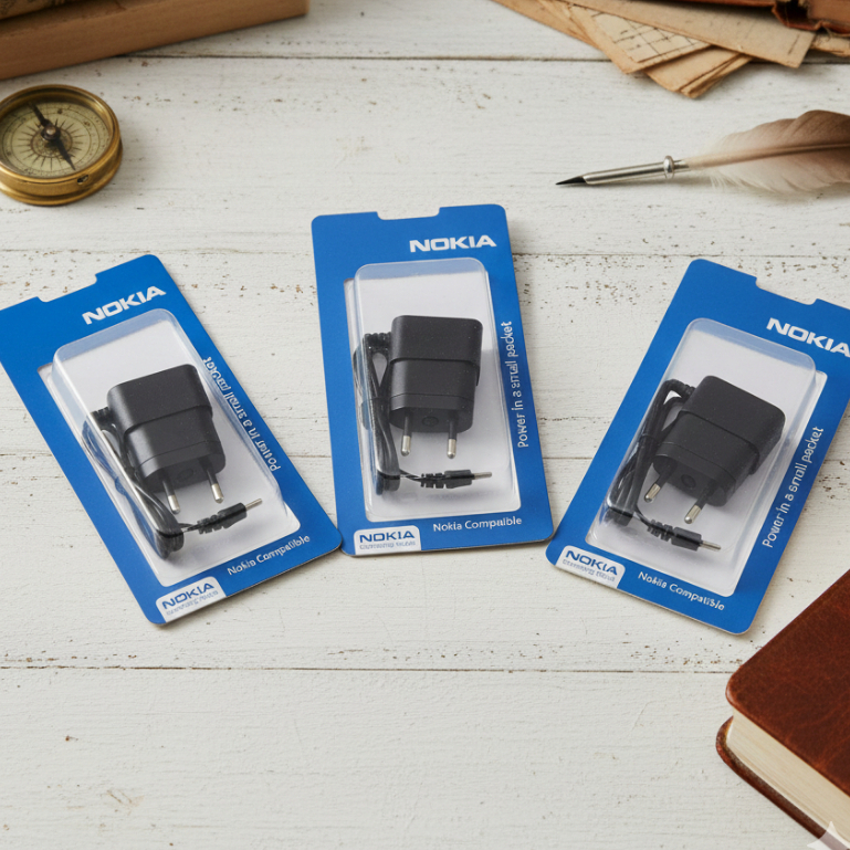 Charger Nokia port kecil & Port micro-usb