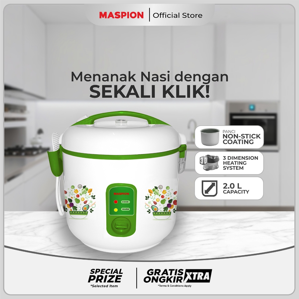 Maspion Rice Cooker Magic Com 2 Liter EX-258