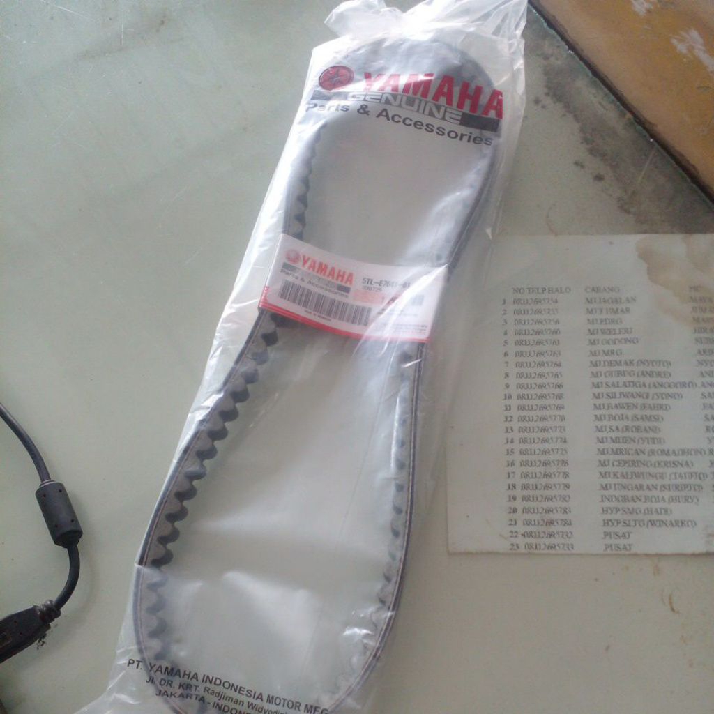 VANBELT MIO V-BELT YAMAHA MIO SPORTY SMILE 5TL ORIGINAL YGP