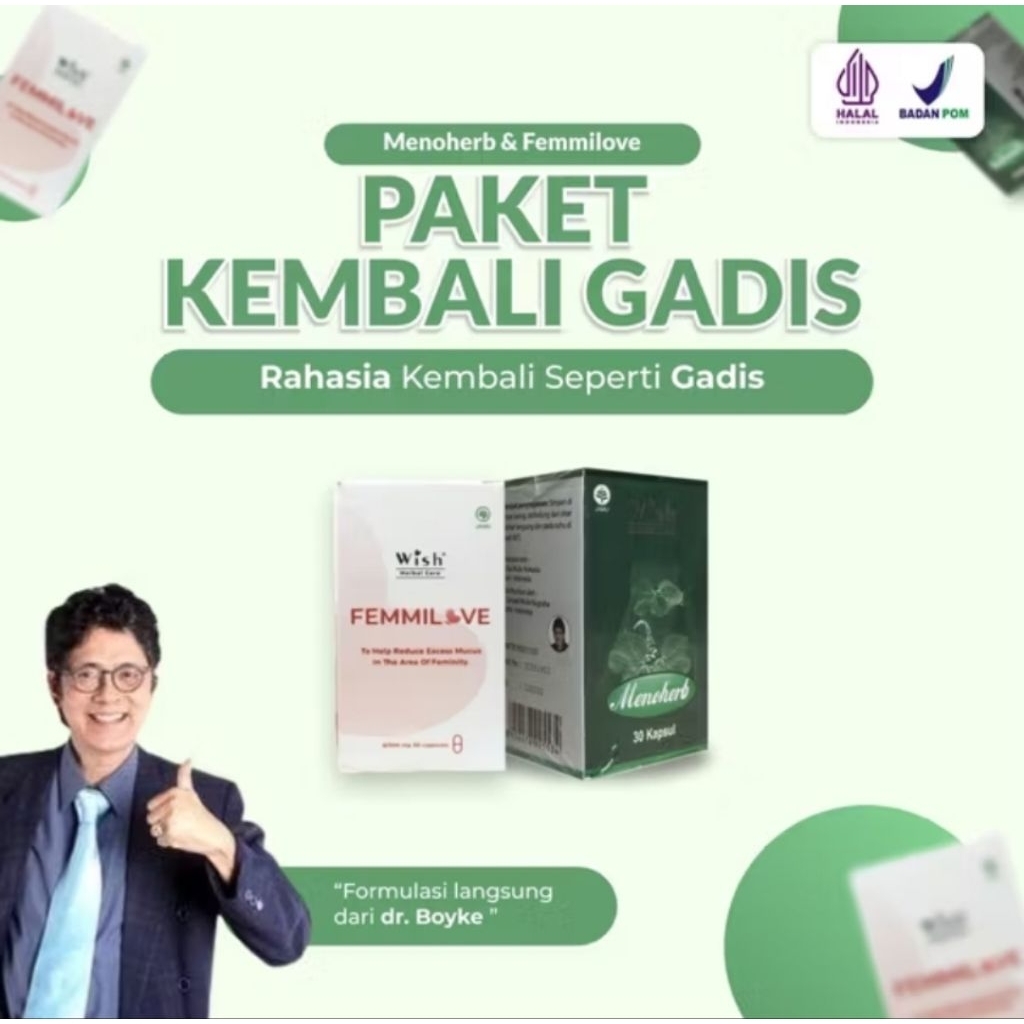 PAKET KEMBALI GADIS BY DOKTER BOYKE