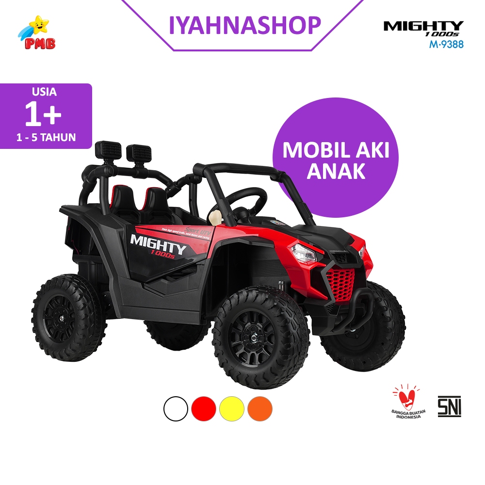 Mainan Mobilan Aki Anak Offroad Mighty PMB M9388