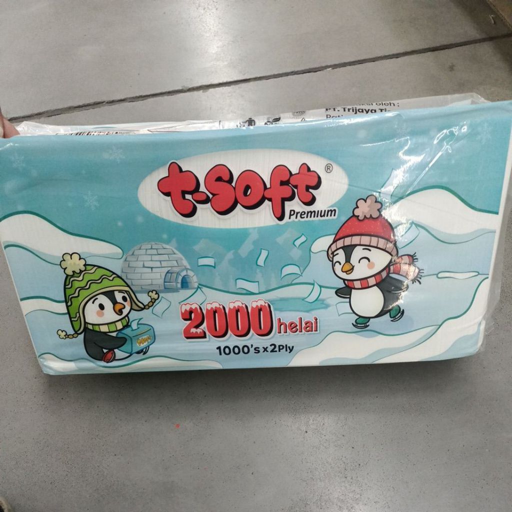 Tisu T - SOFT PREMIUM 2000 HELAI
