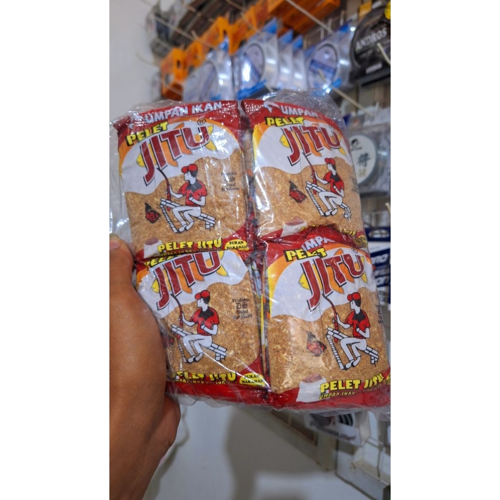 Umpan Pelet Jitu Merah Grosir Murah
