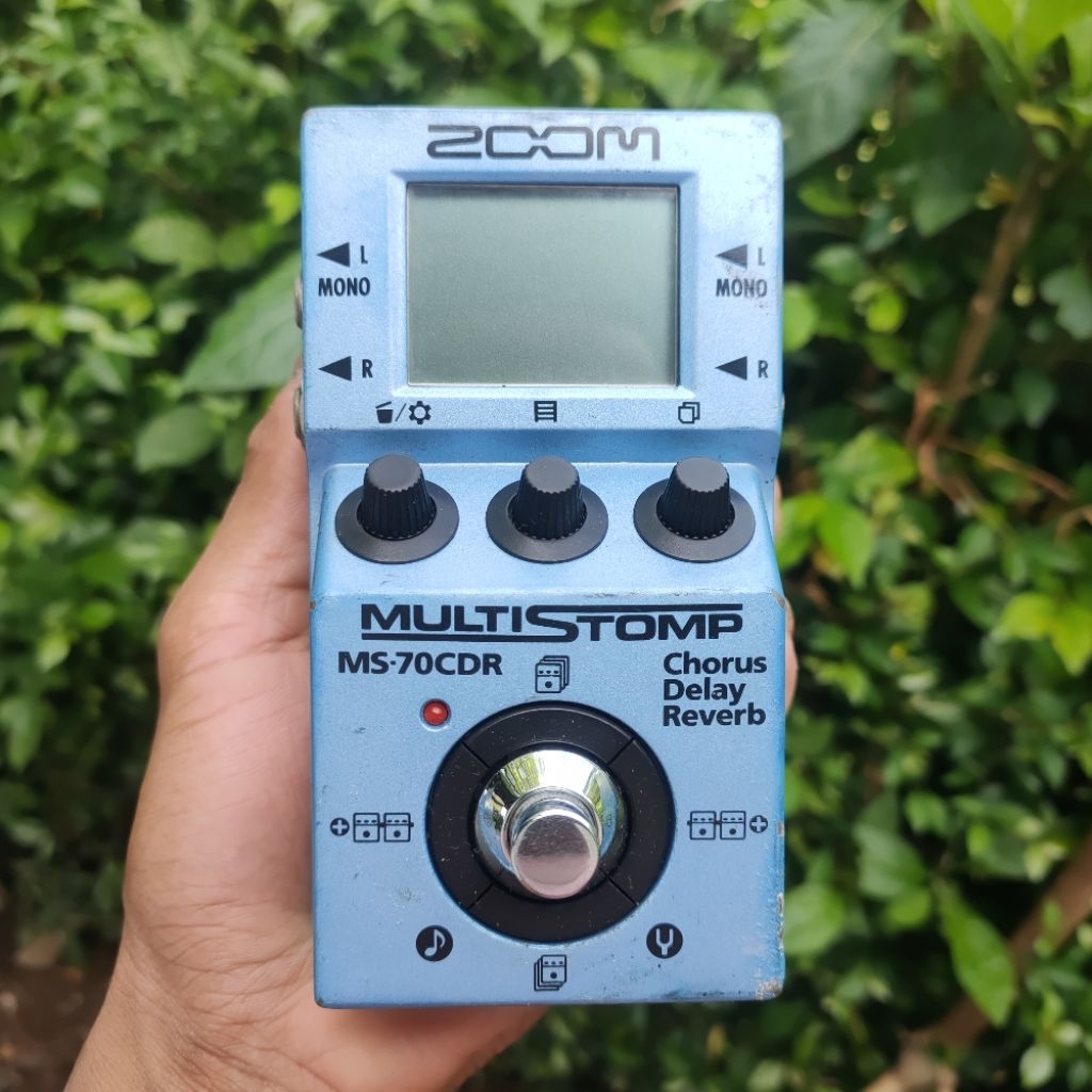 EFEK GITAR BEKAS / EFEK GITAR SECOND / ZOOM MS70CDR / ZOOM MS 70 CDR / ZOOM MS 70CDR / EFEK ZOOM BEK