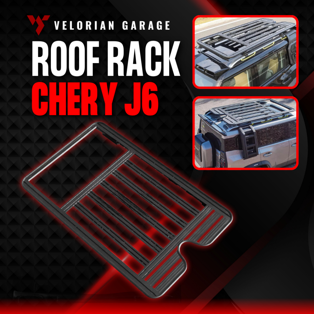 Chery J6 Roof Rack / Roof Rack Chery J6 / Aksesoris Chery J6 / Aksesoris Chery J6 Ready Stok / Akses