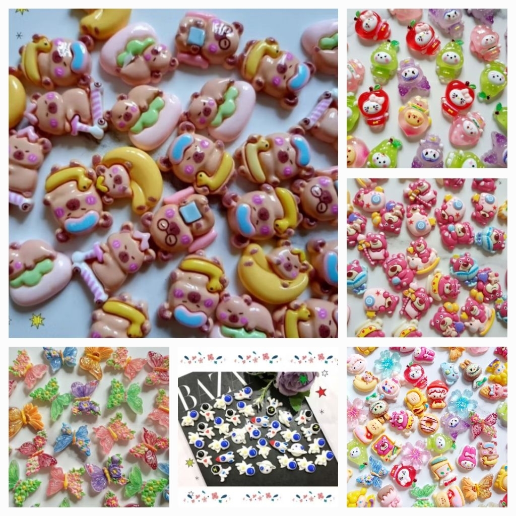 Resin clay karakter mix