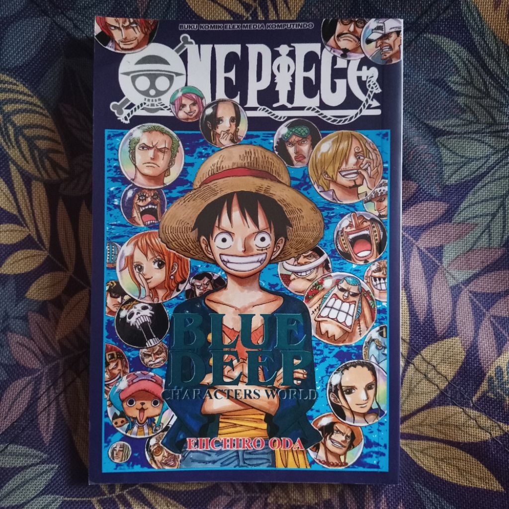 One Piece BLUE DEEP Character World ( Eiichiro Oda ) Preloved