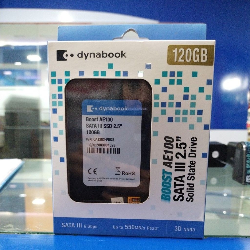 SSD DYNABOOK SATA III 2.5" 120GB