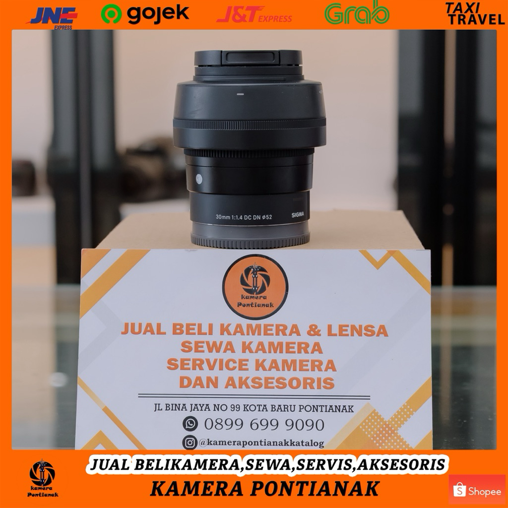 LENSA SIGMA 30mm f1,4 FOR SONY