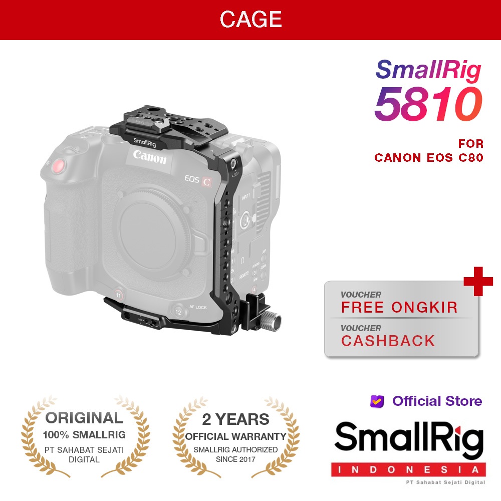 SmallRig Cage for Canon EOS C80 5810