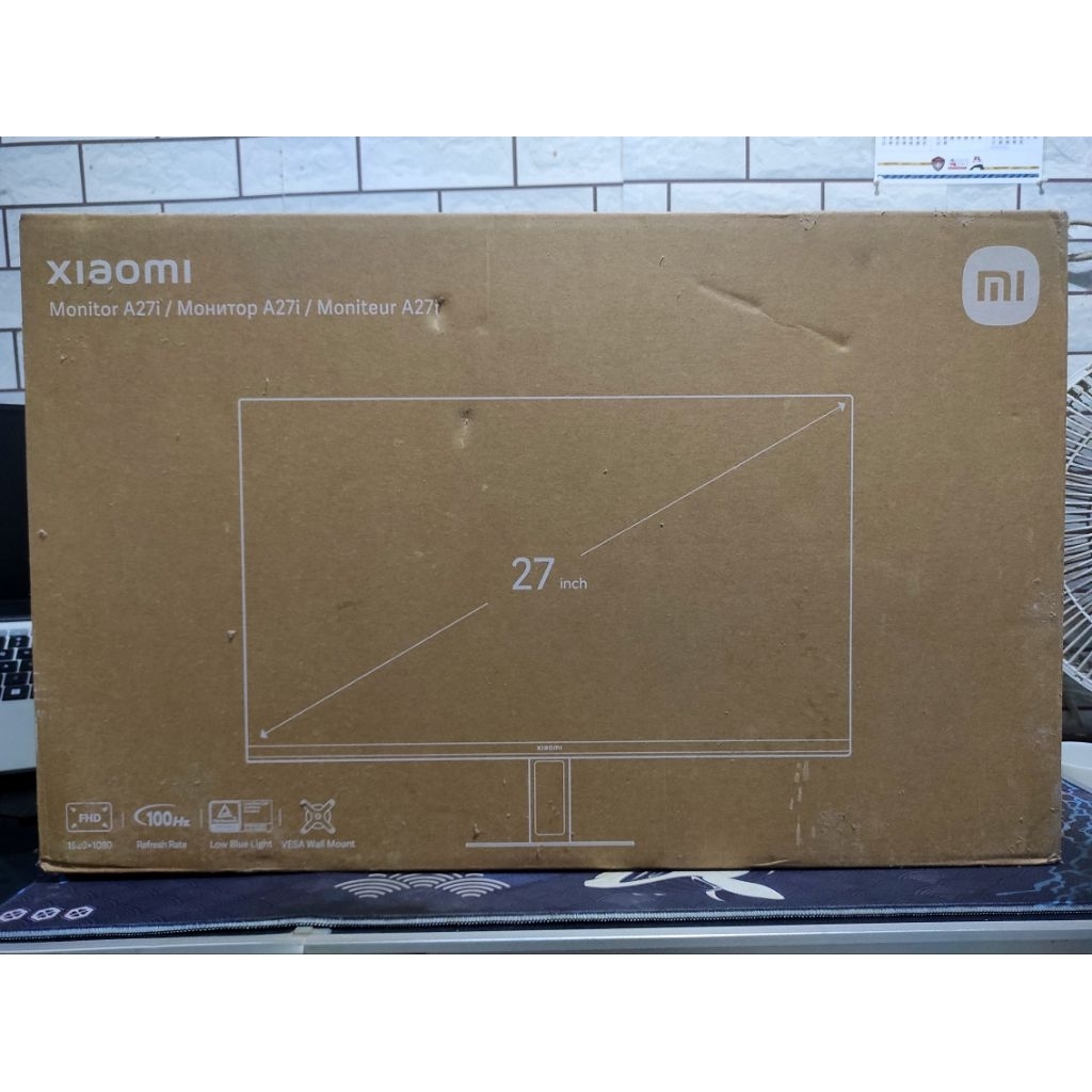 Monitor Xiaomi A27i - Original Bekas Berkualitas NO MINUS