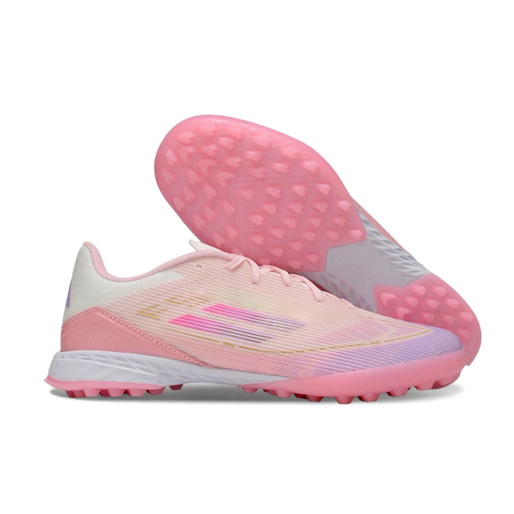 Sepatu Futsal Dizero F5O White Pink TURF
