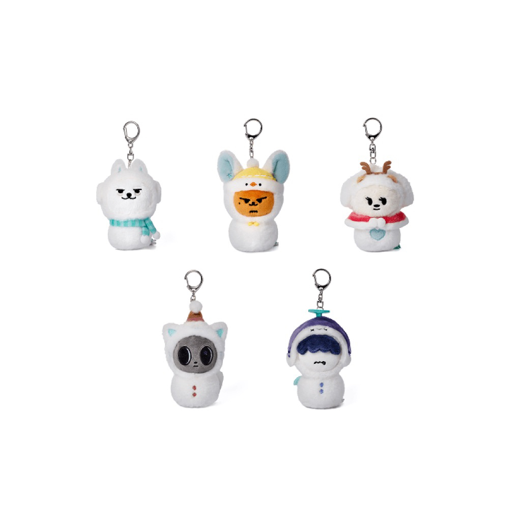 [PRE ORDER] MD PLUSH KEYRING HOLIDAY VER TOMORROW X TOGETHER TXT PPULBATU SNOW MAGIC CHOI YONG MEONG