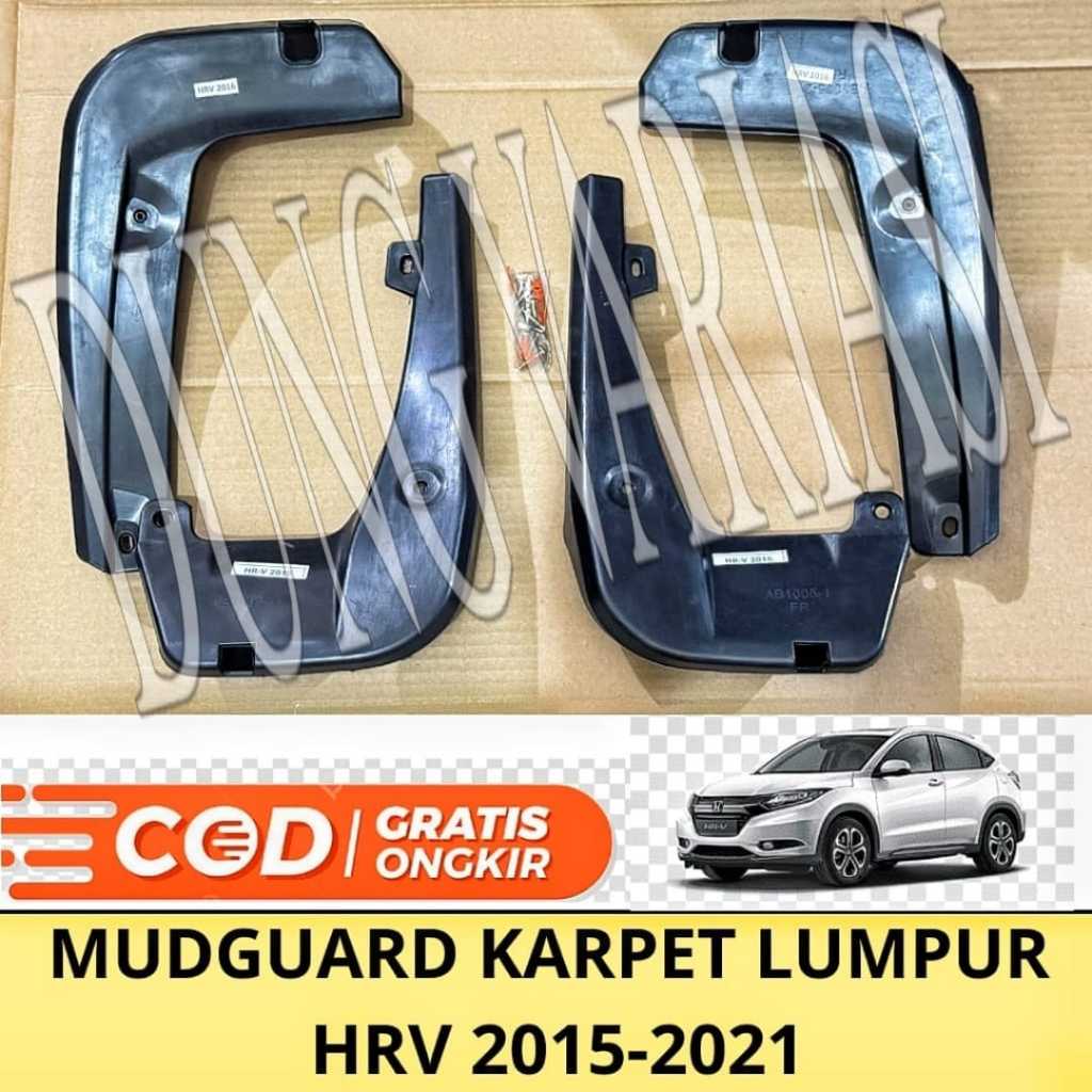 Karpet Lumpur MUDGUARD HRV 2015 2016 2020 2021 Hitam