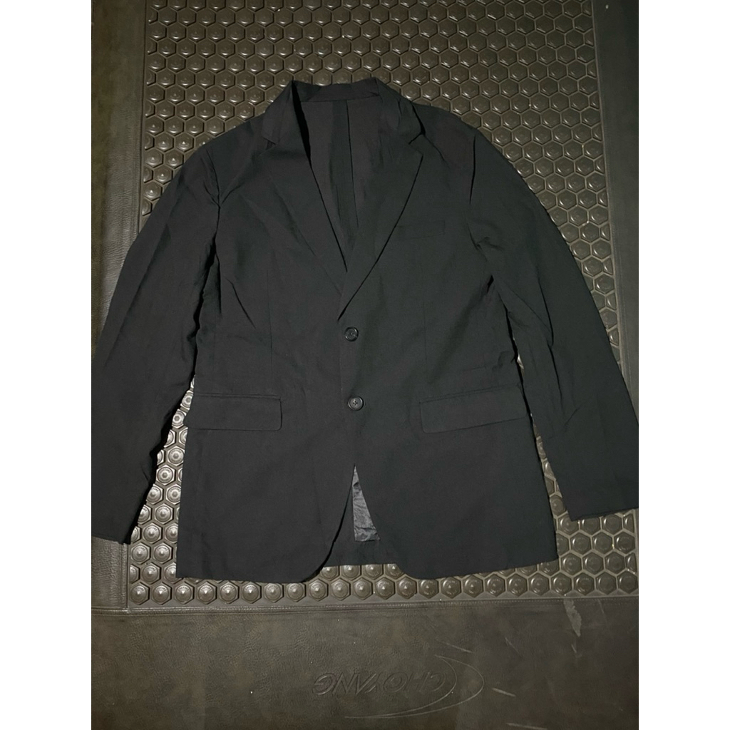 BLAZER JAS HITAM PEKAT SPAO FOR MEN MEWAH BRANDED