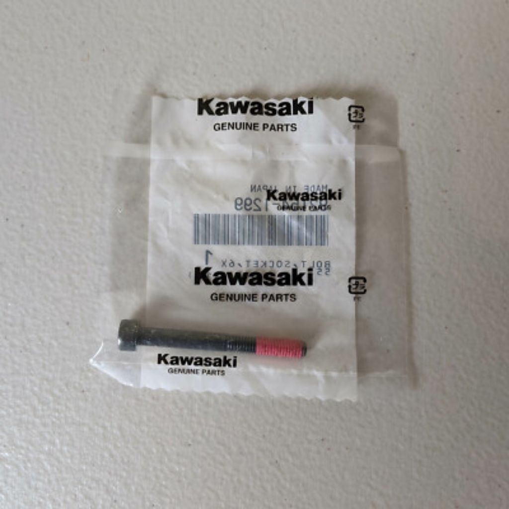 baut Jalu stang bolt baut Jalu stang ninja rr mono Z250sl z250 SL original kawasaki
