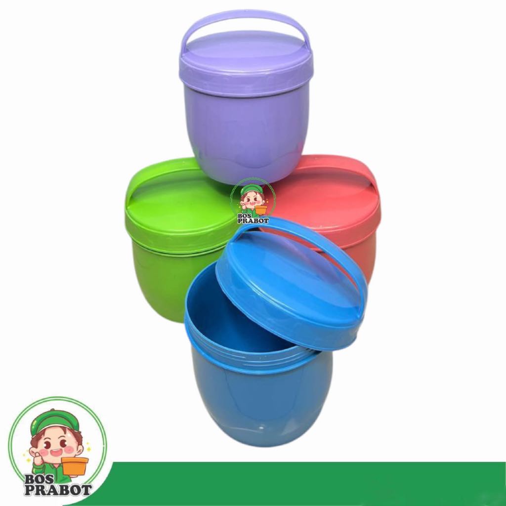 Rantang Plastik PP5 Food Grade / Rantang Bekal Lucu / Lunch Box / Rantang Besek