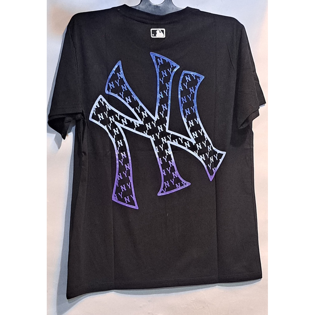 Baju kaos Mlb NY Yankees Hitam