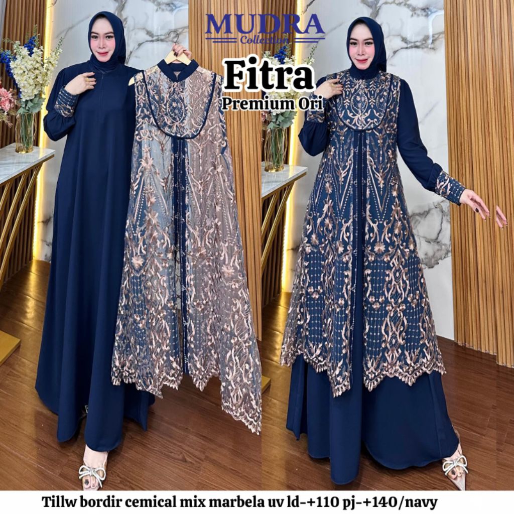 Gamis Mudra Collection / Gamis Terbaru / Gamis Wanita / Gamis Premium / Gamis Pesta / Gamis Mewah / 