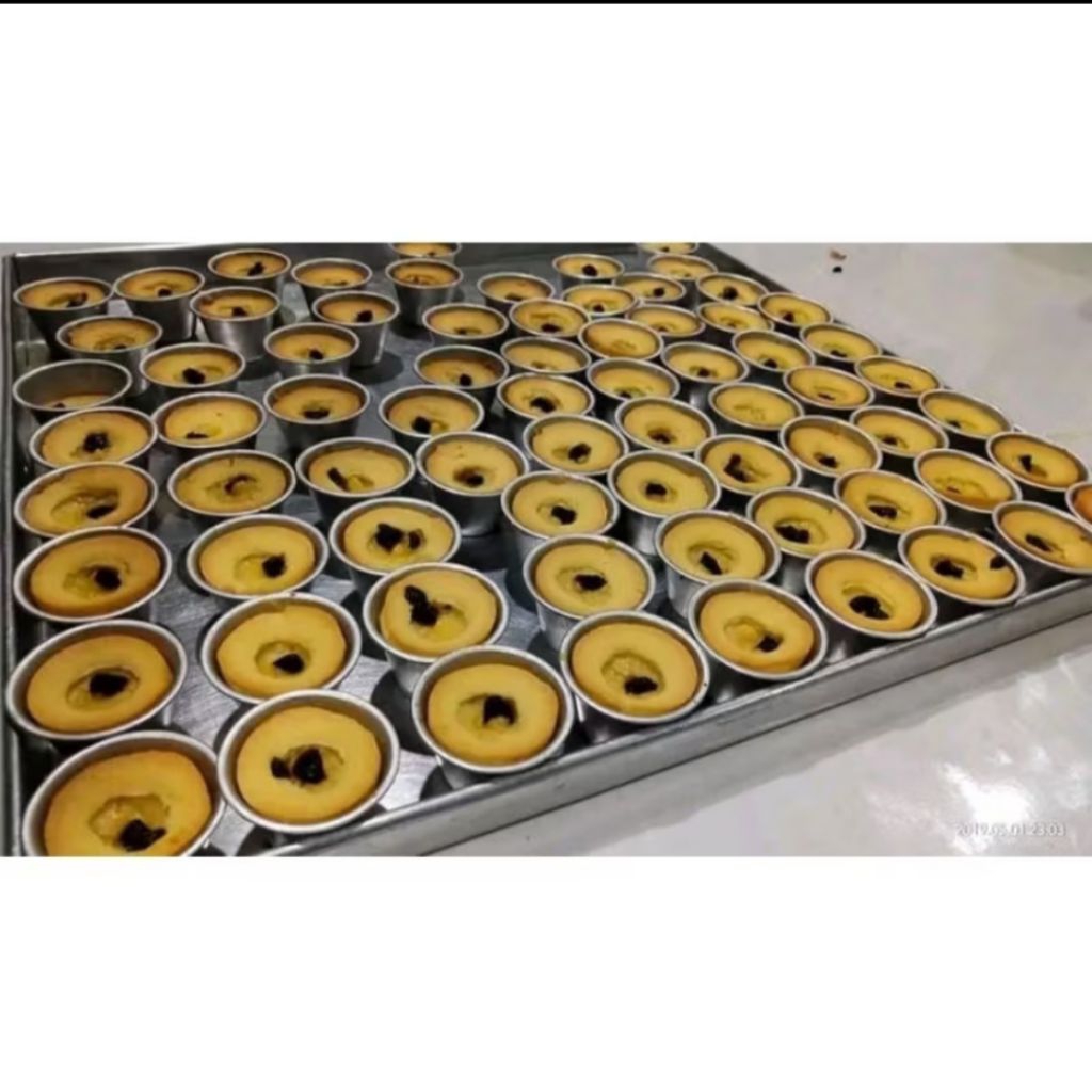 Isi 12pcs Cetakan egg tart / Cetakan kue putu belanda / Loyang muffin