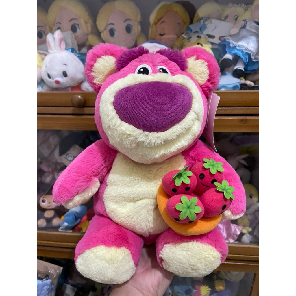 Boneka Lotso Strawberry - Lotso Toy Story - Tokyo Disney Resort