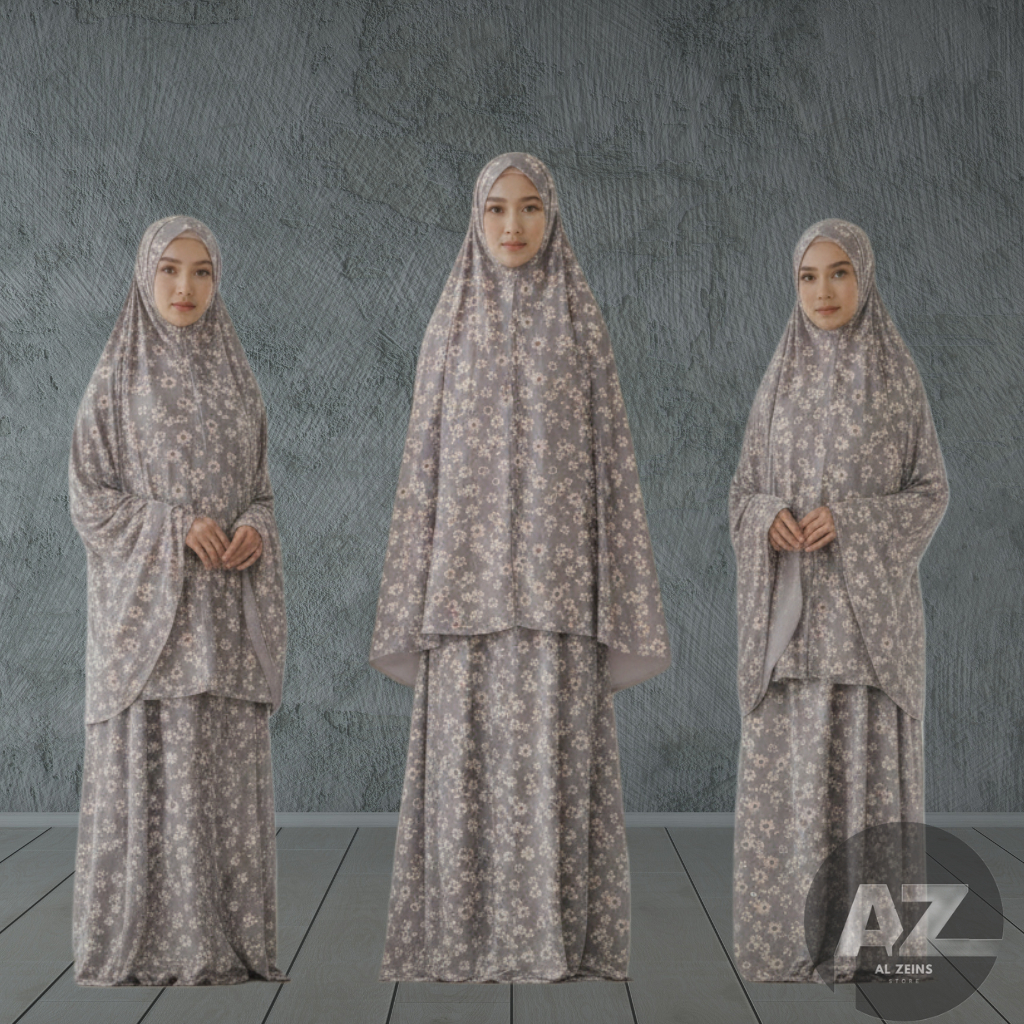 Mukenah Traveling 2 in 1 Instan Mukenah Premium Mukenah Bahan Adem