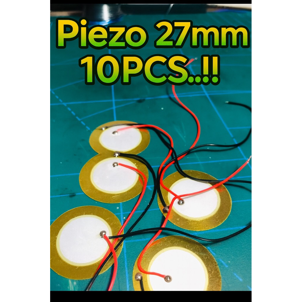 10pcs PiEZO SENSOR DrUM ELEKTRIK 27mm