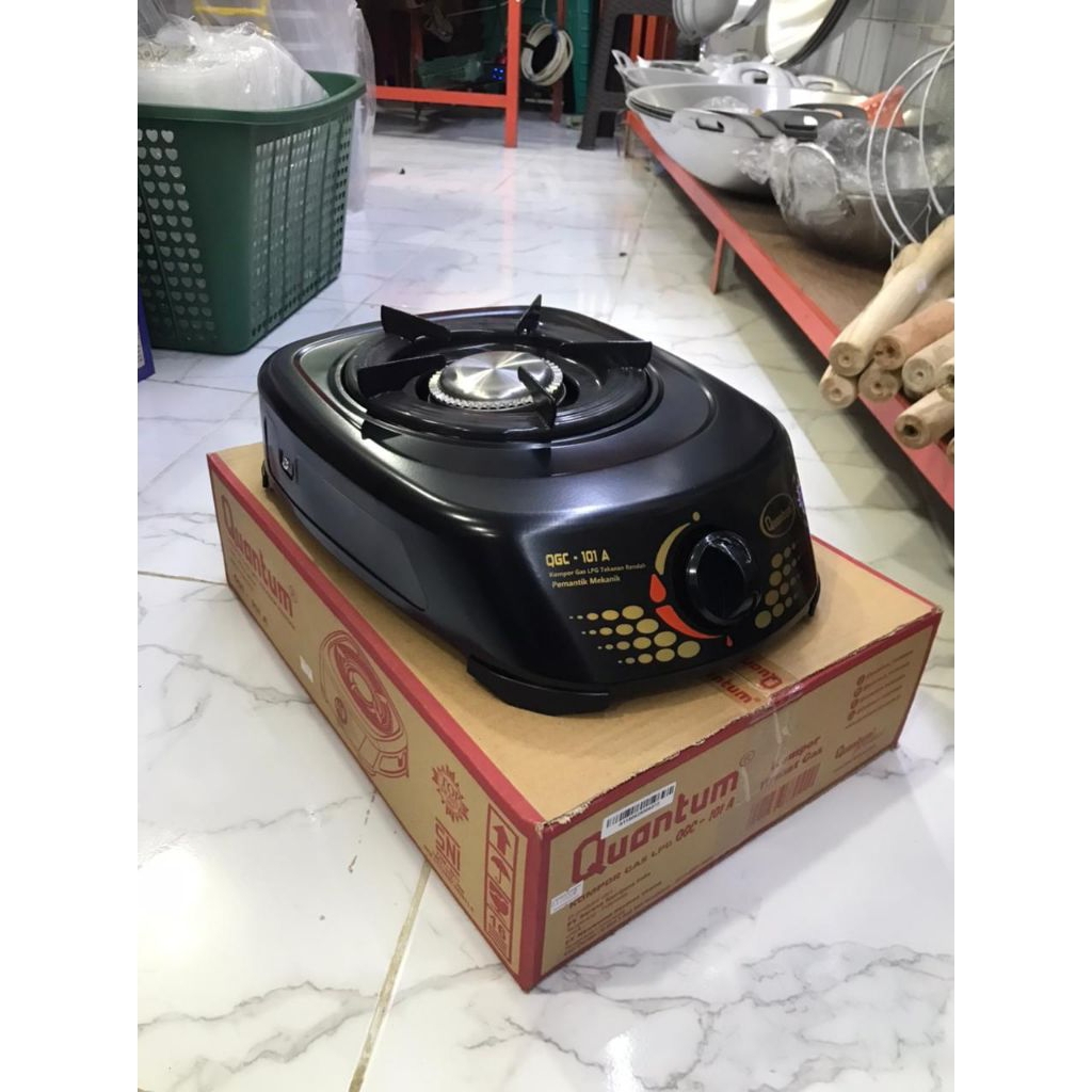 QUANTUM Kompor Gas 1 Tungku QGC 101 A / Kompor Quantum QGC-101 A