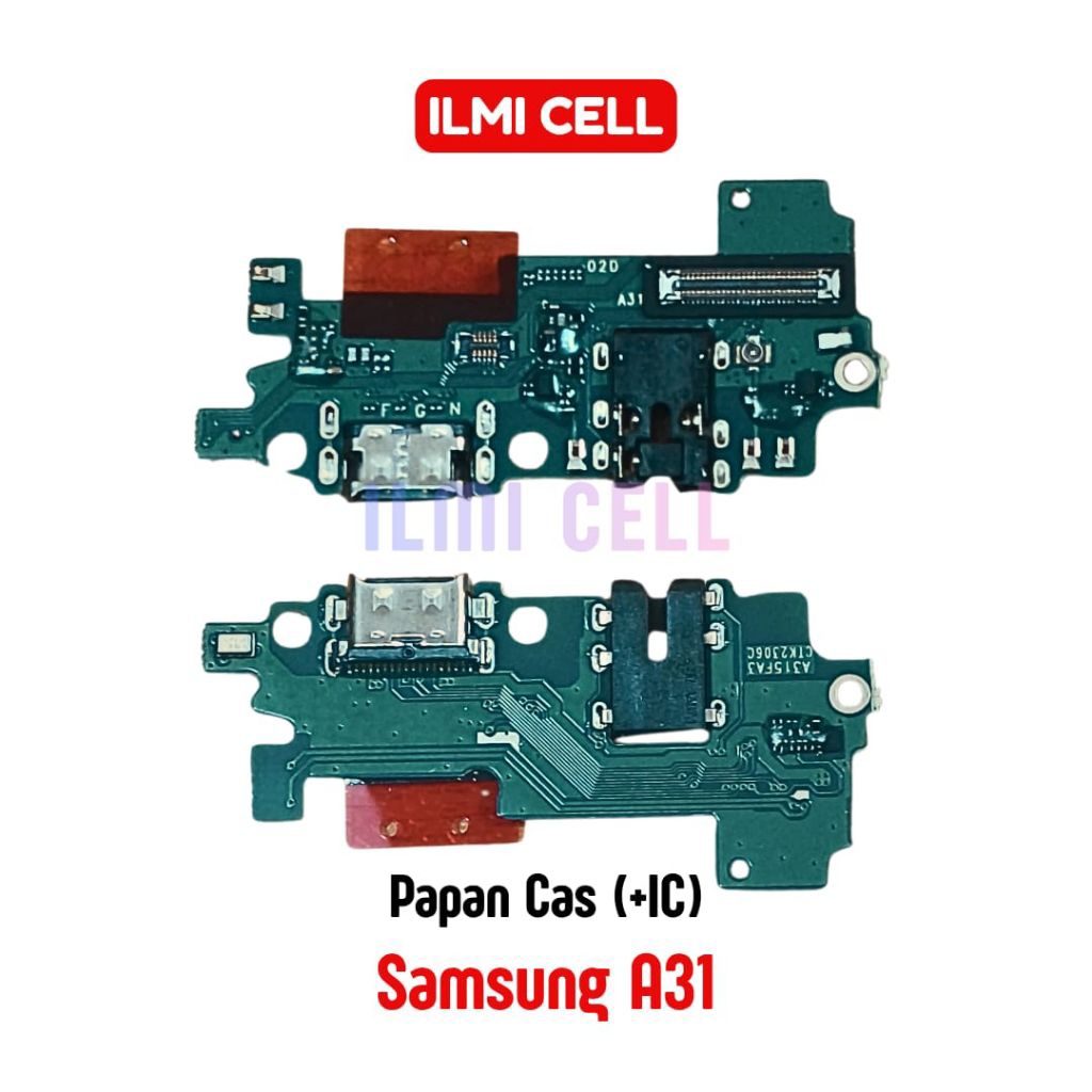 PAPAN KONEKTOR CAS MIC SAMSUNG A31 A315F ORI