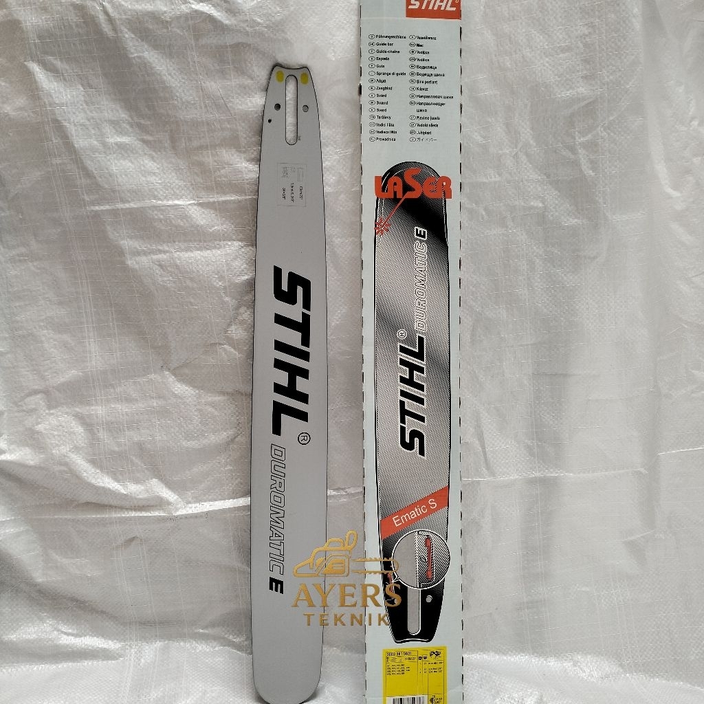 PROMO GUIDE BAR CHAINSAW / SENSO 25 INCH MS382 MS381 STIHL NEW ORIGINAL