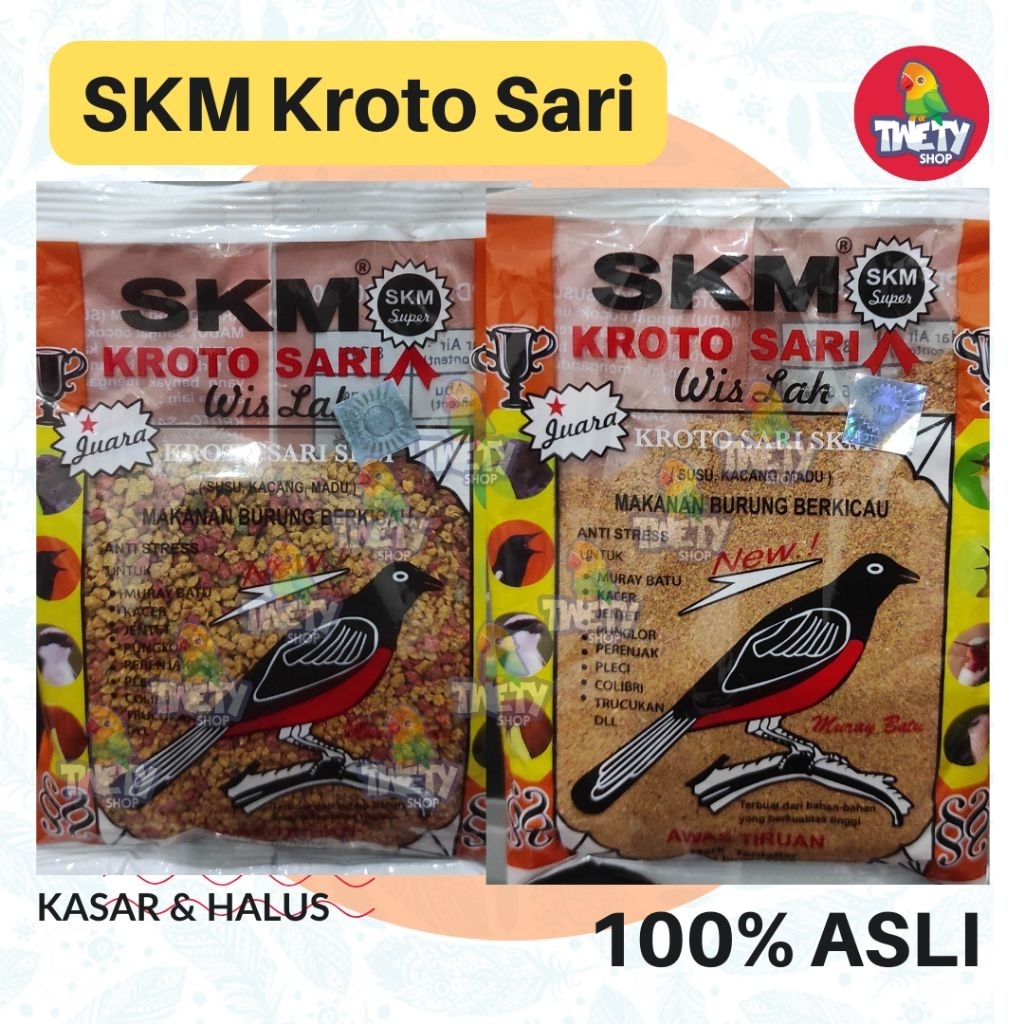 Pakan Voer SKM Krotosari Vur SKM Kroto Sari SKM Kasar SKM Halus Krotosari