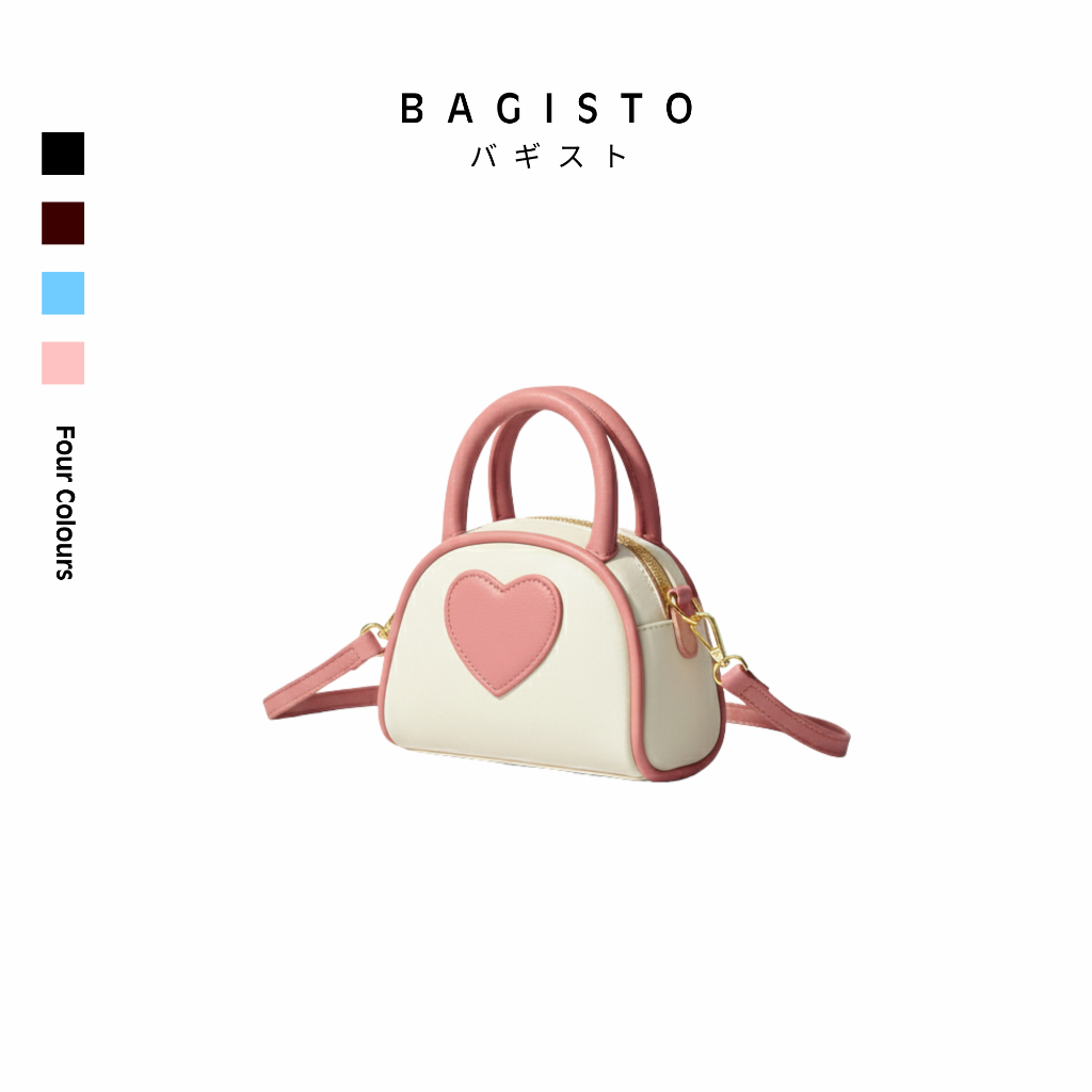 Tas Mini Love Wanita Murah – Tas Selempang Imut Muat HP 6 Inch -Tas Cewek Cute Kekinian