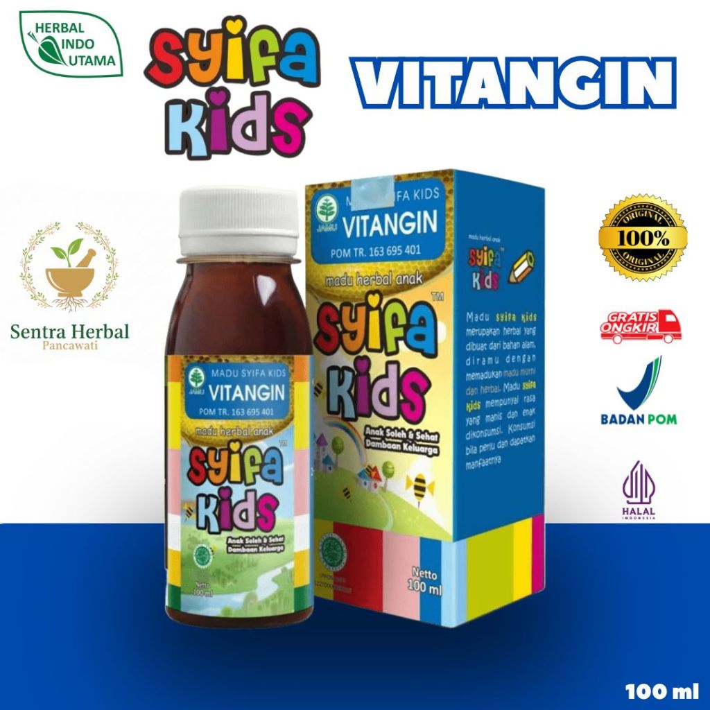 Syifa Kids Vintangin Madu Anak Masuk Angin Mual