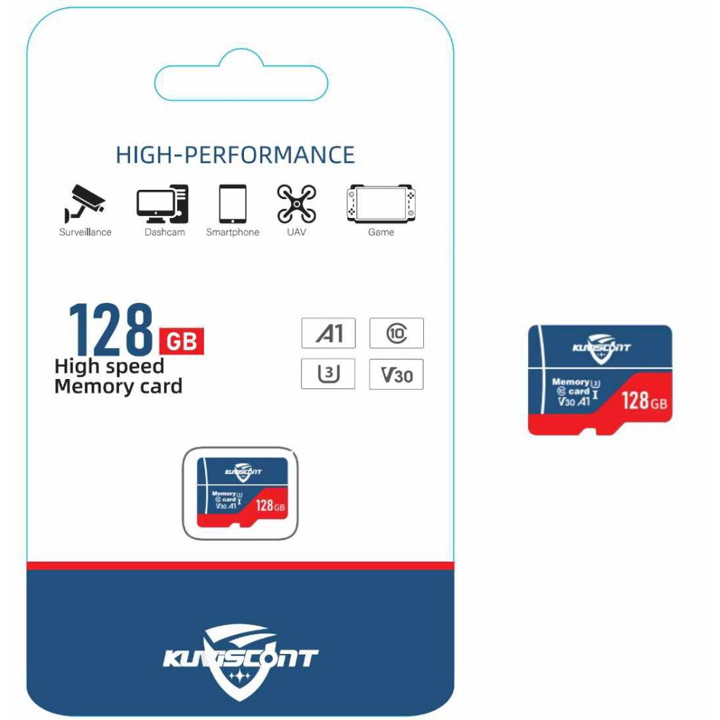 Memory Card Micro SD 128GB kuviscott Original