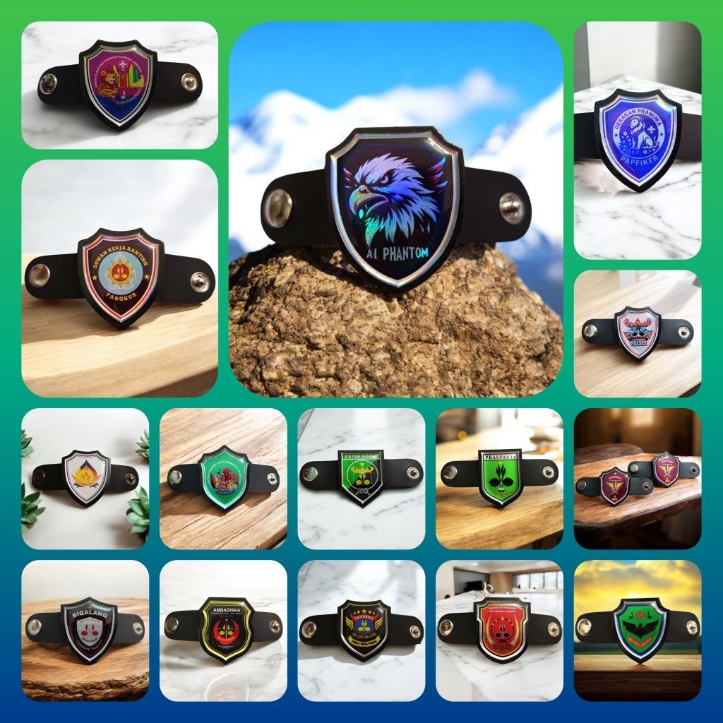 Ring Kacu Pramuka Custom Logo / Ring Kacu Matahari Custom / Ring Kacu Kuping Pramuka Custom / Tiska 