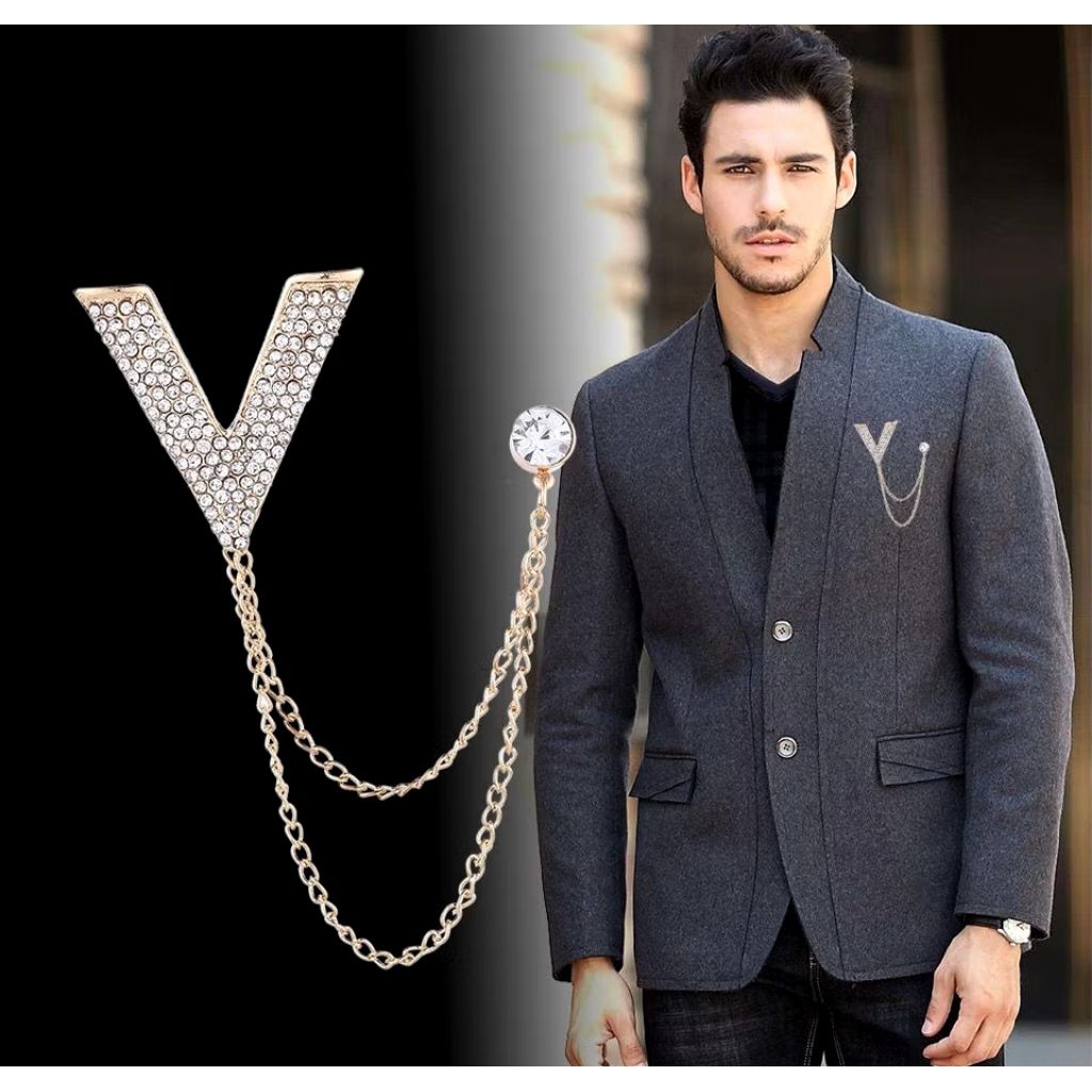 BROS PIN JAS RANTAI BROS PIN BLEZER JAS  PIN WEDDING