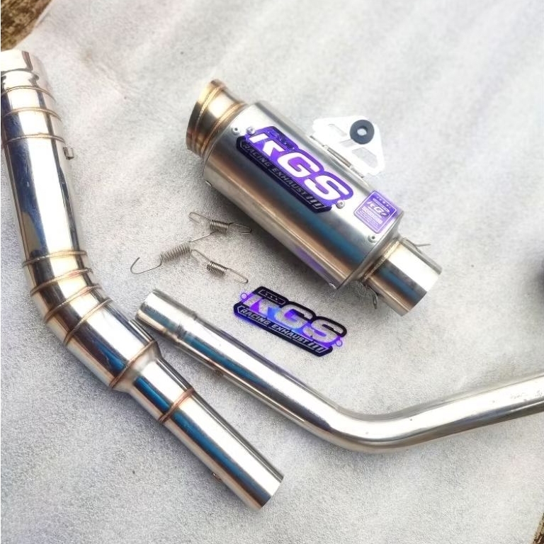 KENALPOT RACING ORIGINAL RGS PRODEK SARBOR PNP CB150R SATRIA FU VIXION OLD NEW JUPITER MX OLD NEW MP