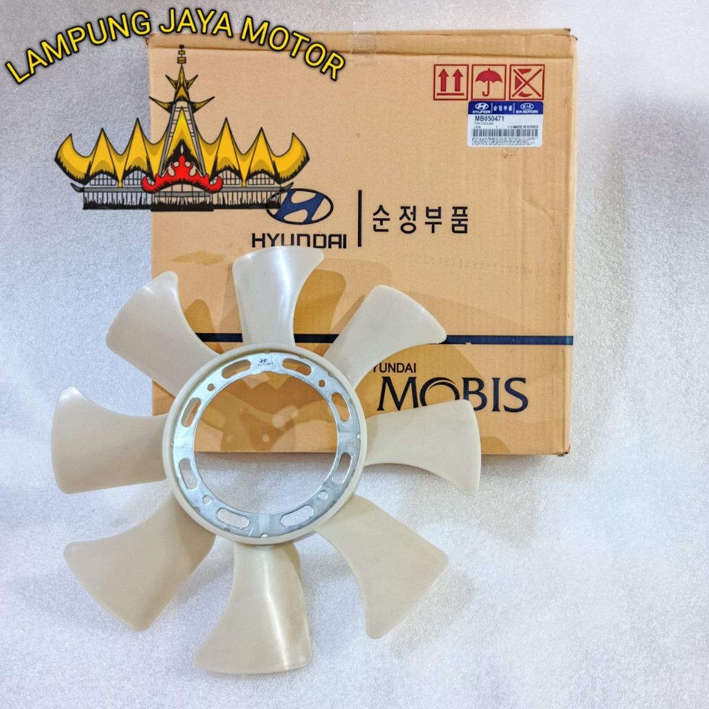 KIPAS FAN RADIATOR MITSUBISHI L038 / L039 / L300 DIESEL (HYUNDAI)