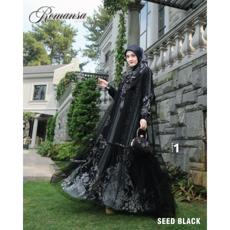 Zabannia Romansa Gamis Branded Original